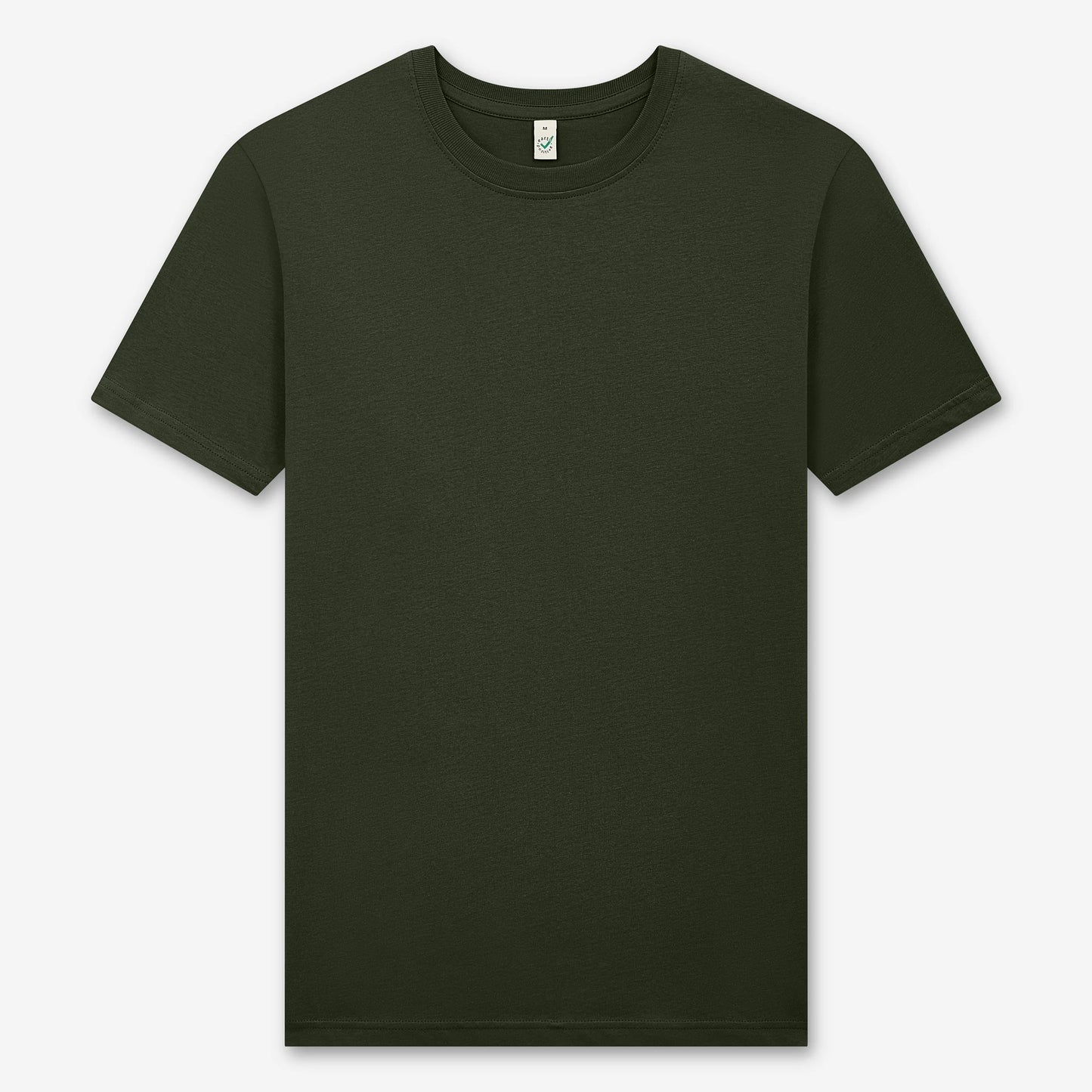 Earth Positive Jersey T-shirt - Moss Green - XL