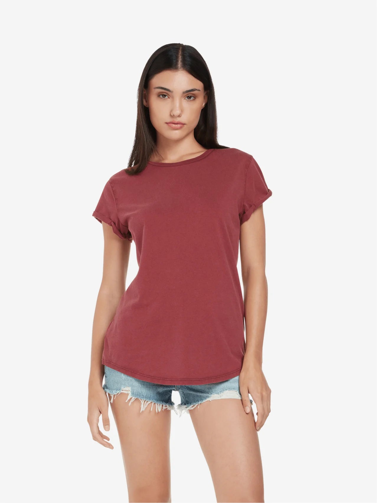 Earth Positive Women's Rolled Sleeve T-shirt