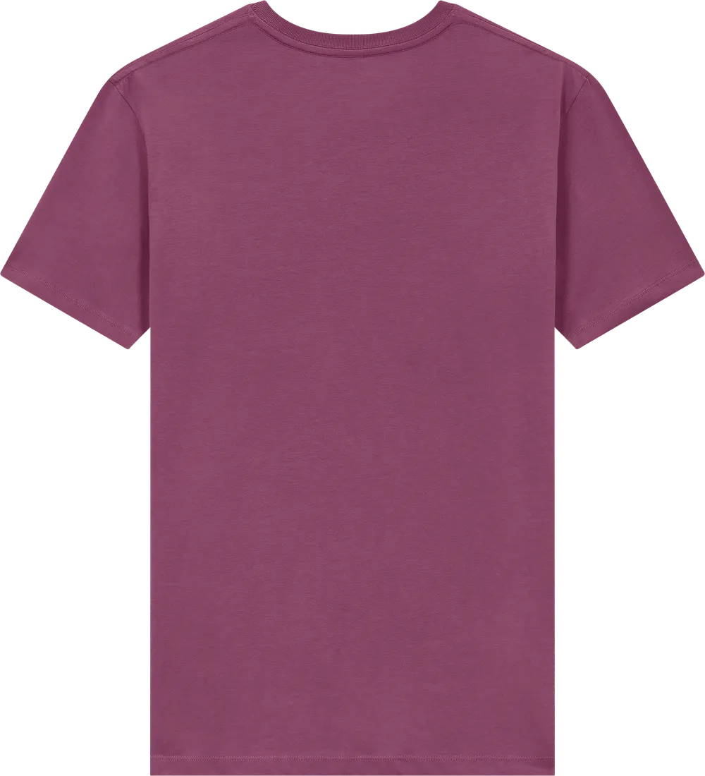 EP185-FBU6 - Premium Jersey T-shirt - Faded Burgundy