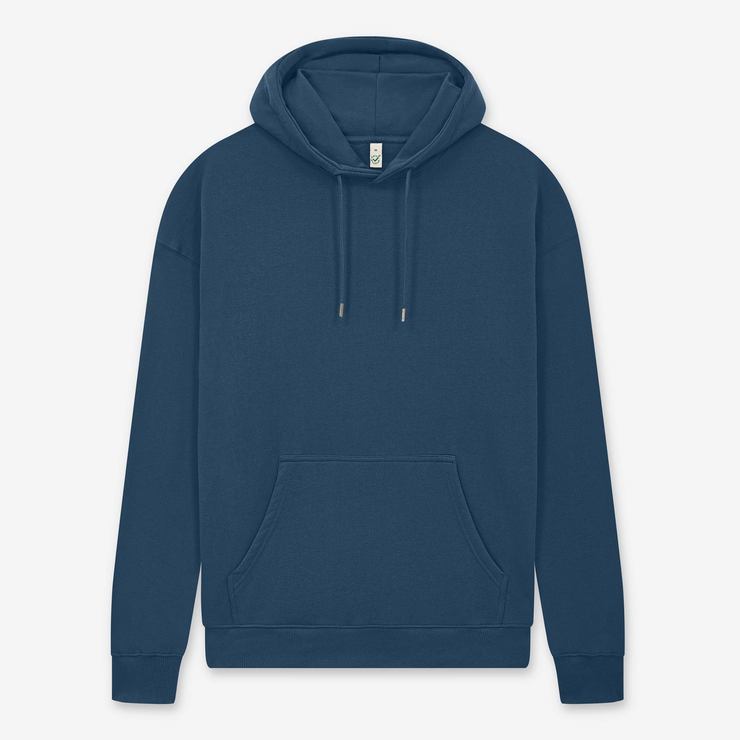 Earth Positive Pullover Hoodie - Denim Blue - L