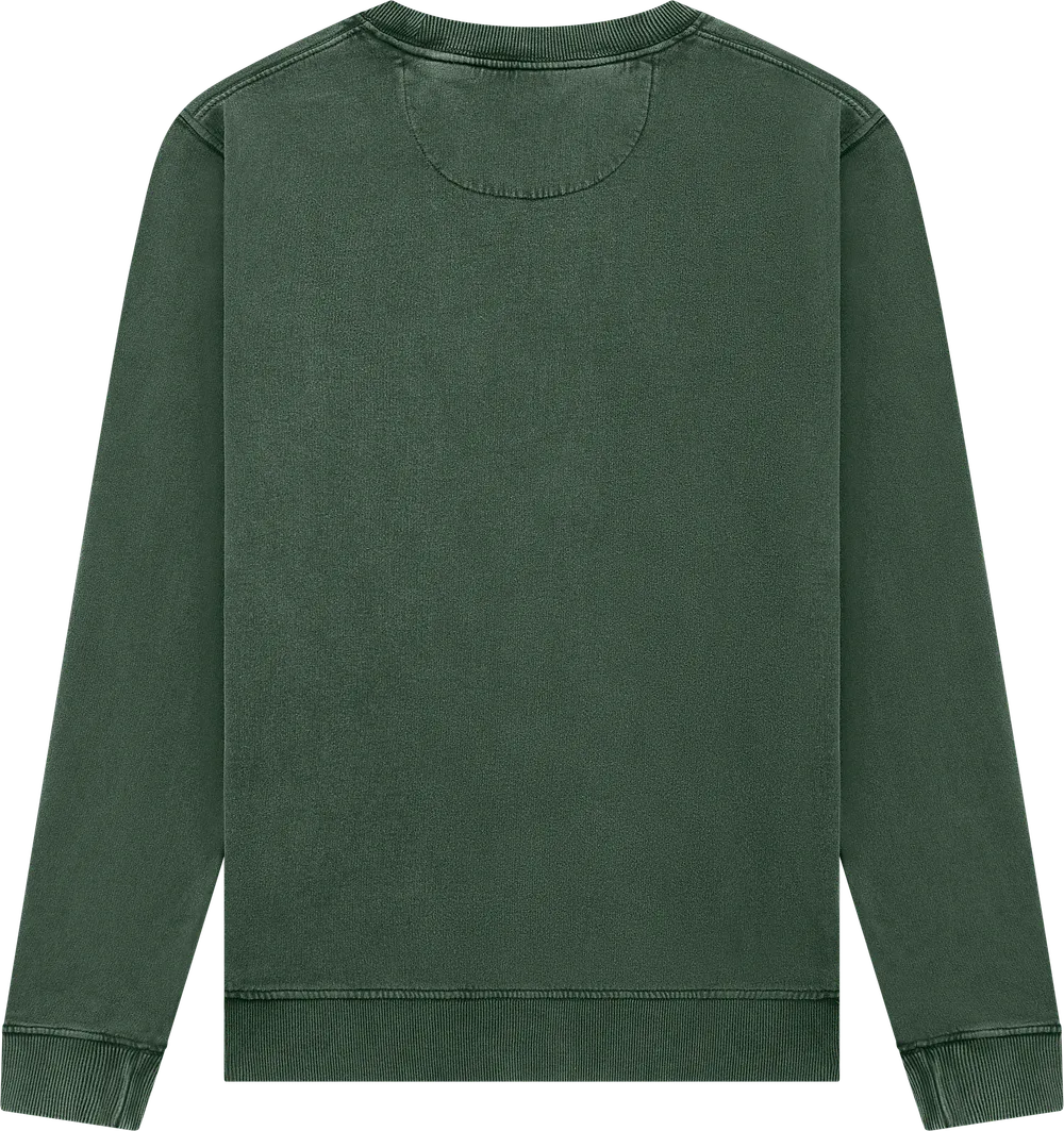 EP302-SGR3 - Sweatshirt - Stone Washed Green