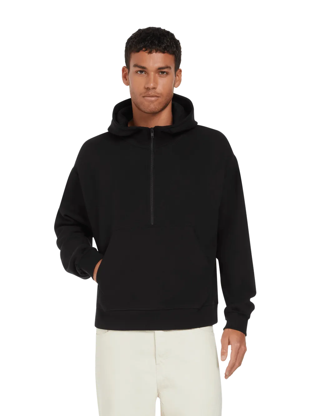 EP304 - Earth Positive® Half Zip Hoodie – Organic, Ethical