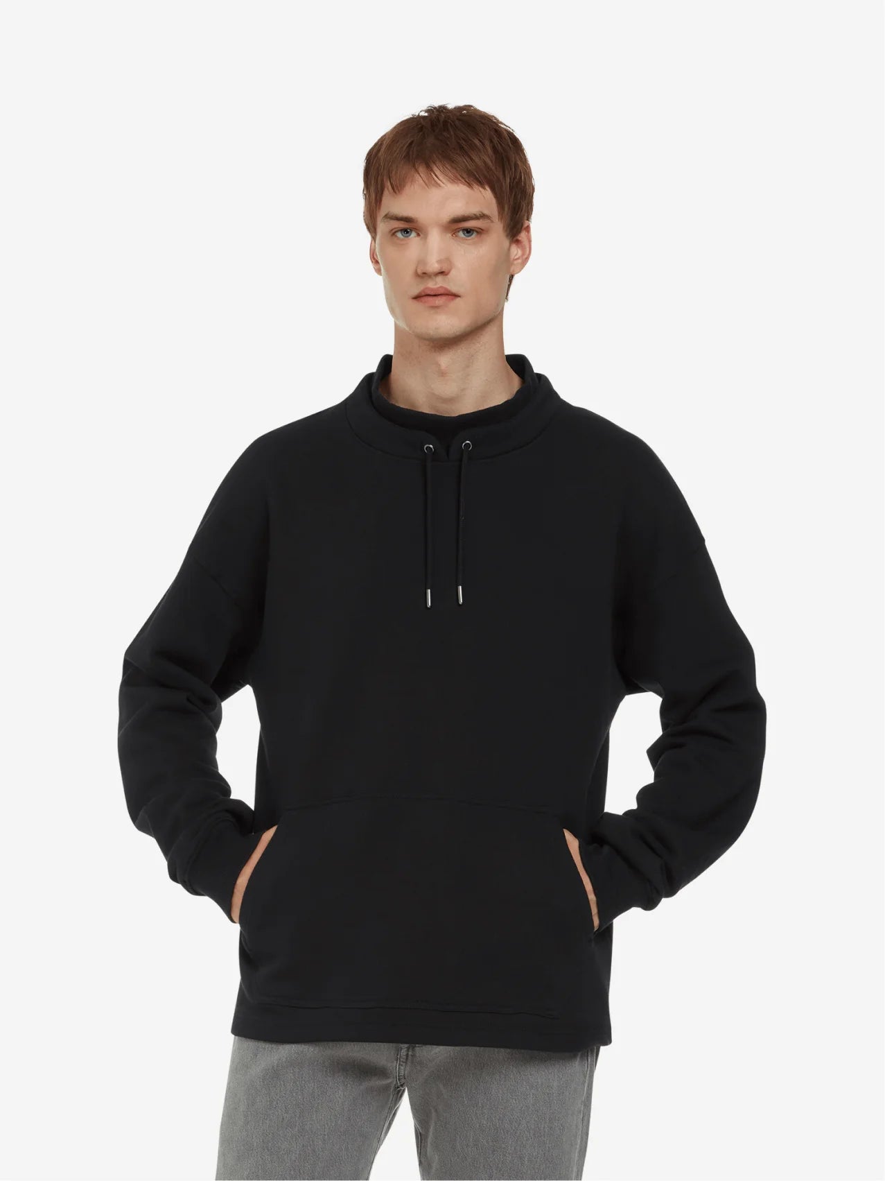 Earth Positive Mock Neck Sweatshirt