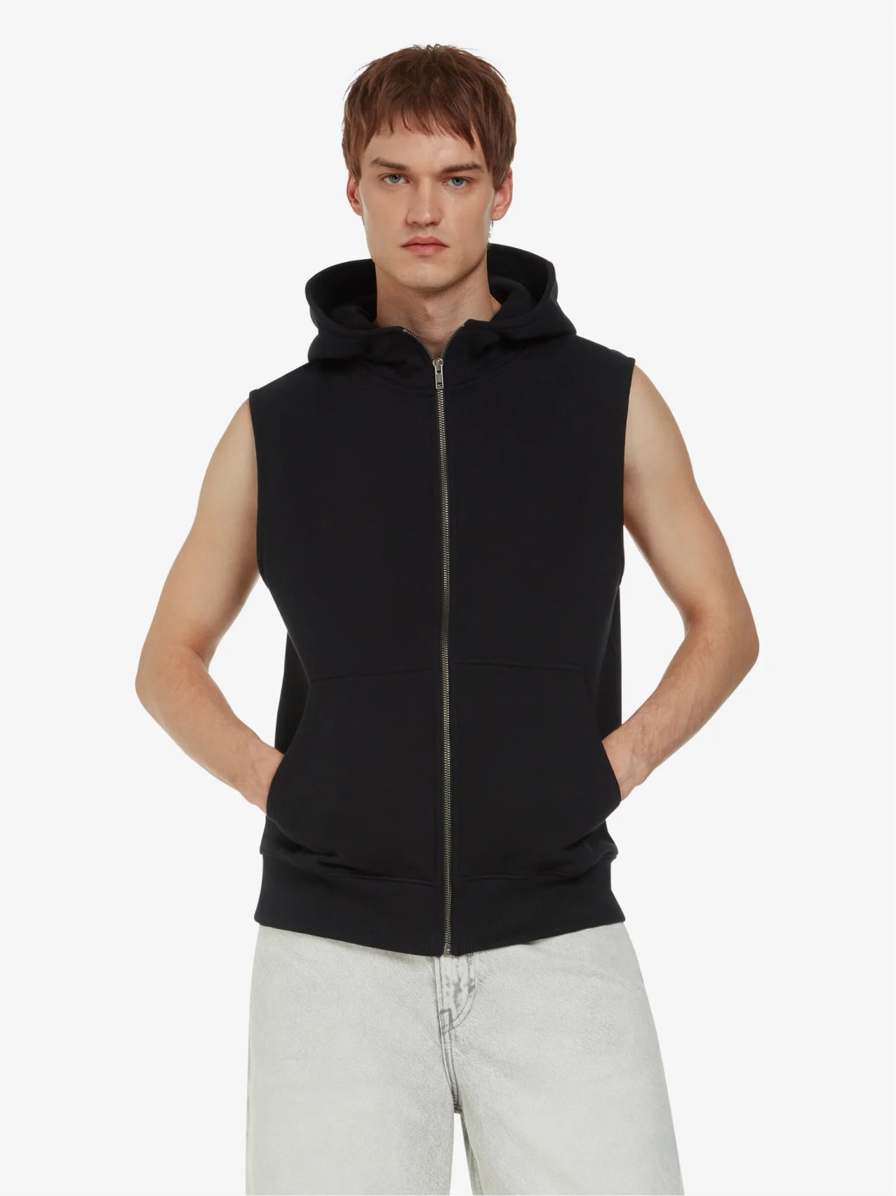 Earth Positive Sleeveless Hoodie