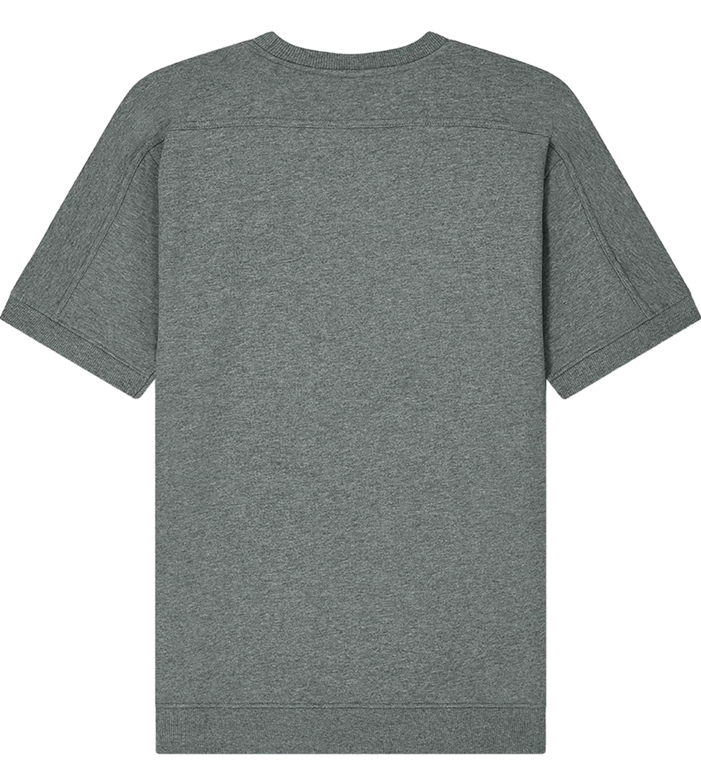 EP312-DHE5 - Short Sleeve Sweatshirt - Dark Heather