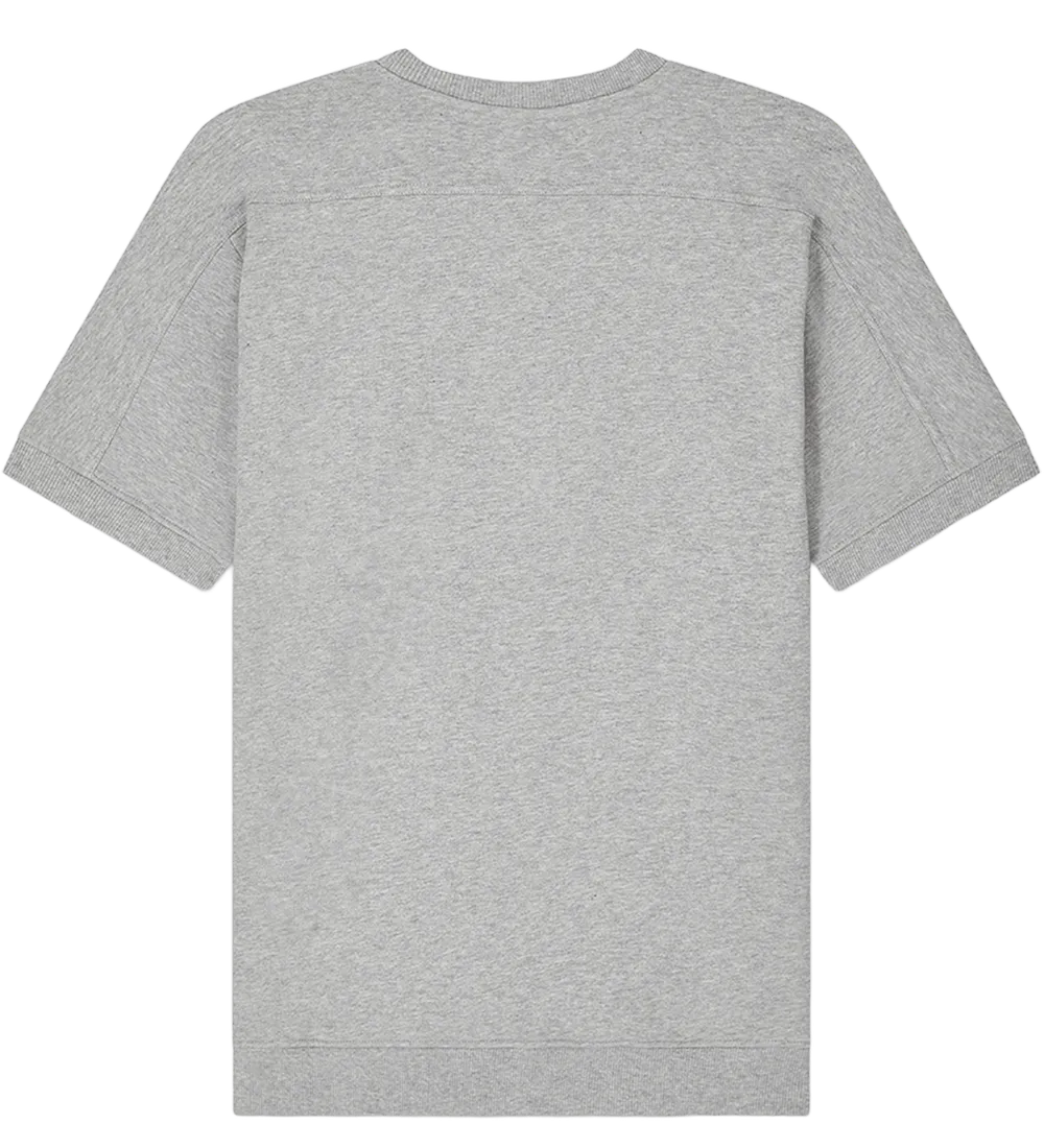 EP312-LHE5 - Short Sleeve Sweatshirt - Light Heather