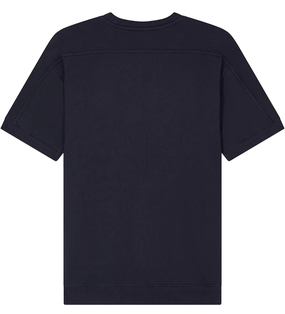 EP312-NA2 - Short Sleeve Sweatshirt - Dark Navy