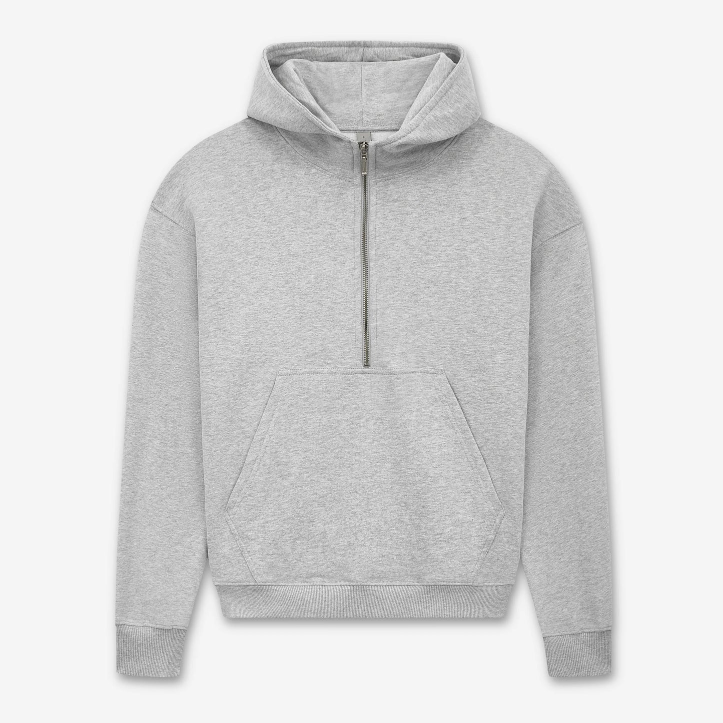 Earth Positive Women's Half-Zip Hoodie - Sueded Light Heather - XL