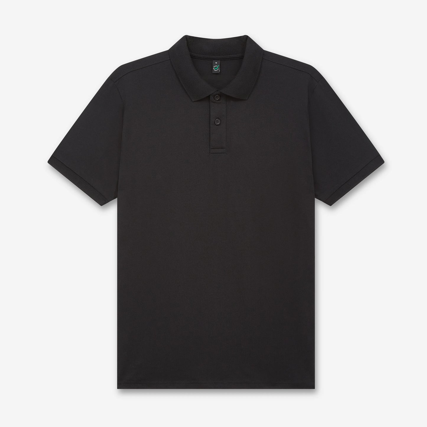 Earth Positive Jersey Polo Shirt - Black - S