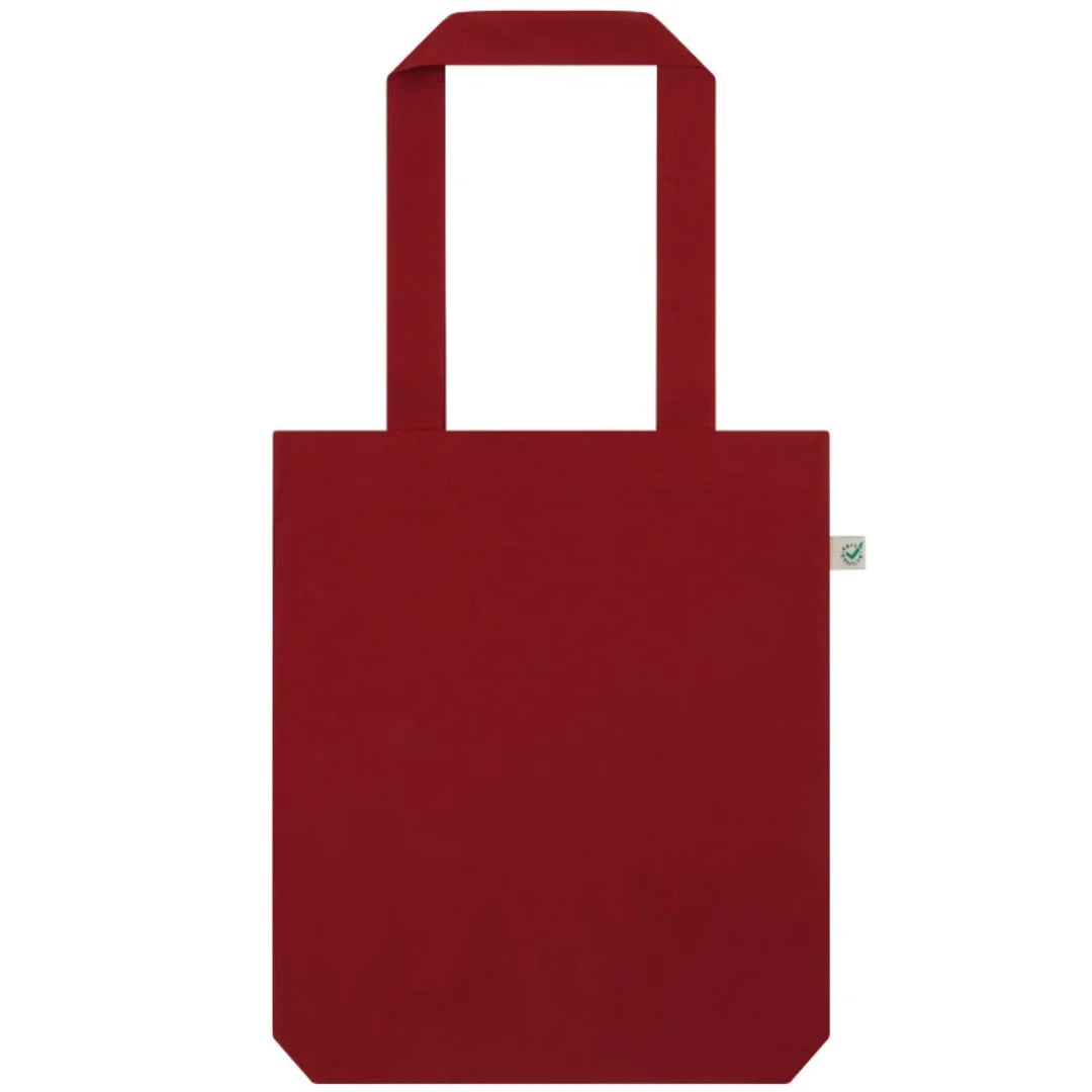 Earth Positive Fashion Tote Bag - Cherry Red - One Size