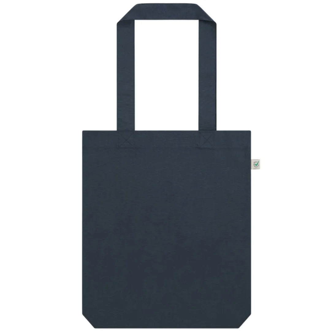 Earth Positive Fashion Tote Bag - Denim Blue - One Size