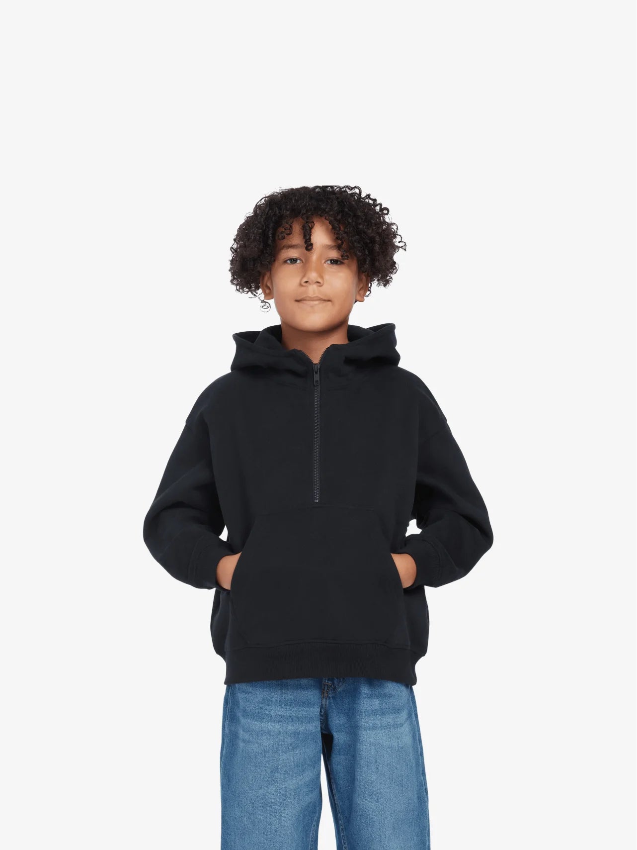 Earth Positive Children's Half-Zip Hoodie