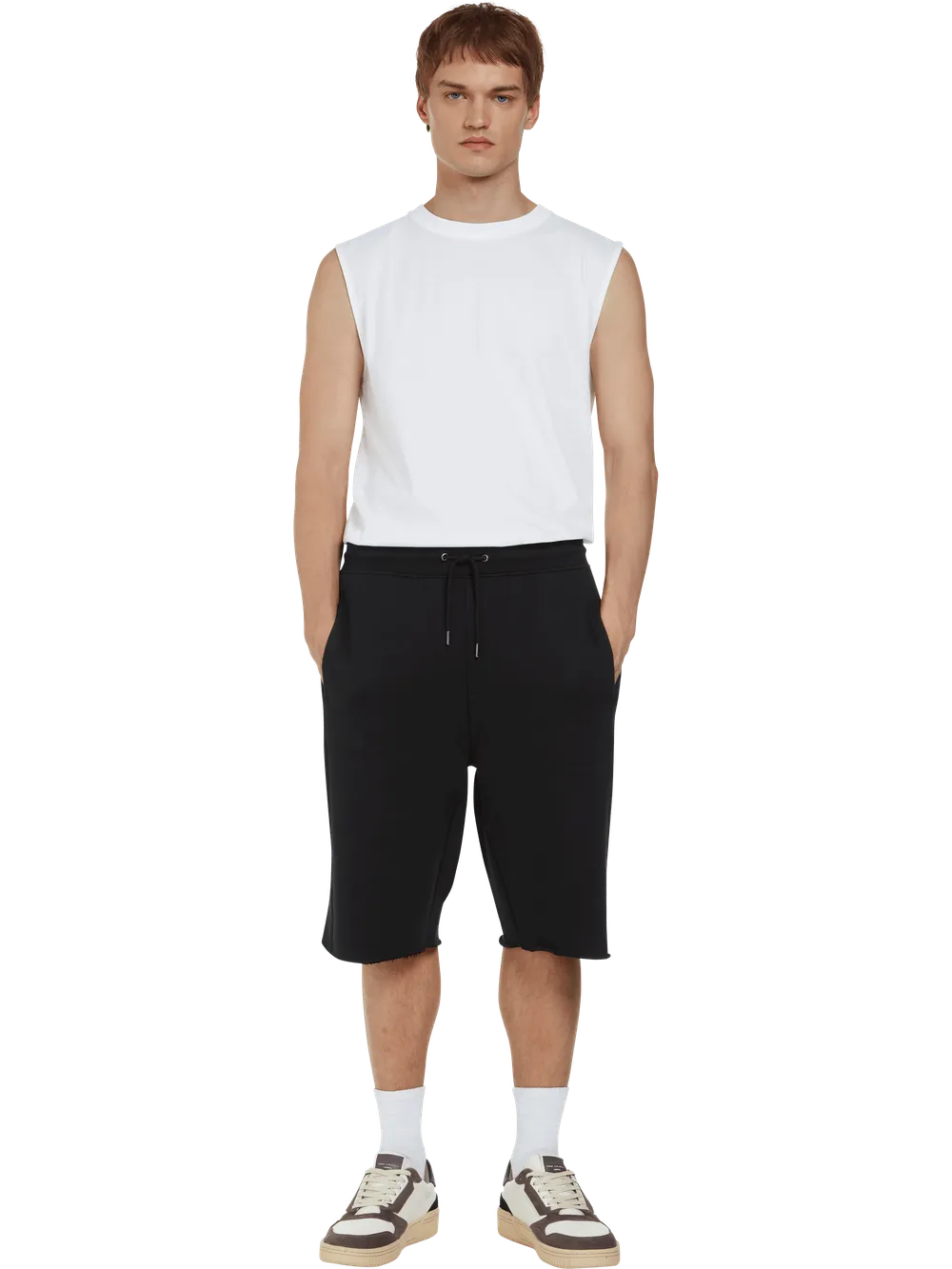 EP344 - Raw Hem Sweat Shorts