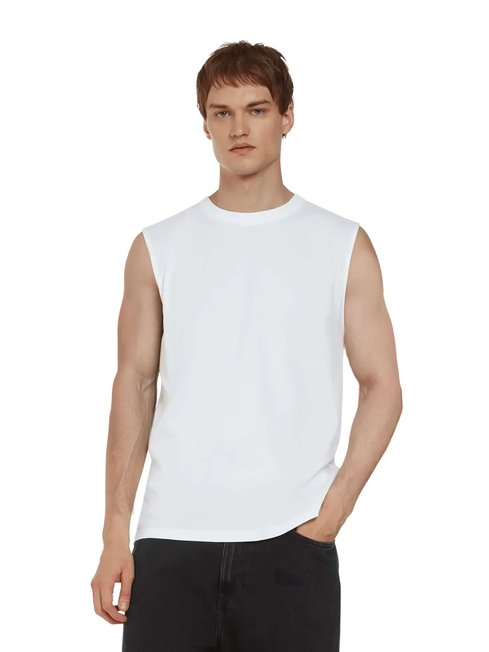 EP01S - Earth Positive® Sleeveless T-shirt – Organic, Ethical EP01S - Earth Positive® Sleeveless T-shirt – Organic, Ethical
