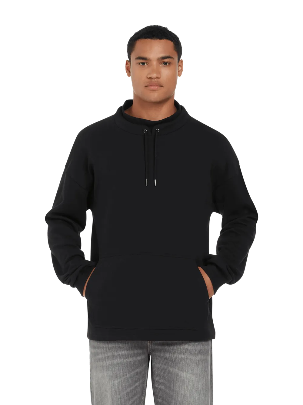 EP305 - Mock Neck Sweatshirt