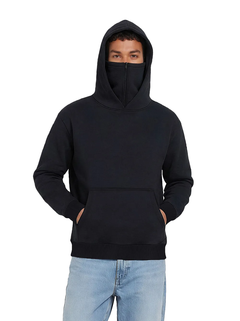 EP313 - Super High Neck Hoodie