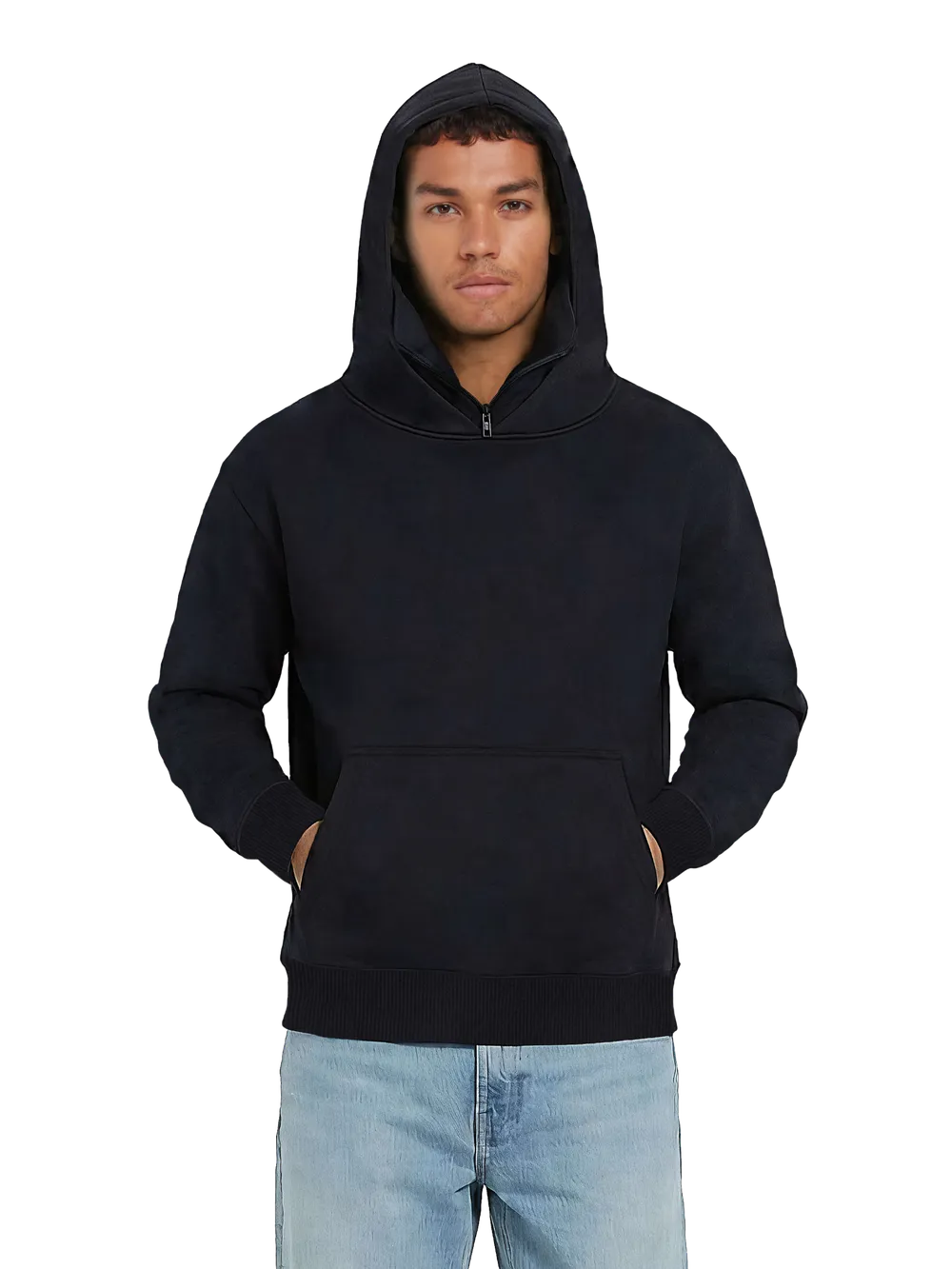 EP313 - Super High Neck Hoodie