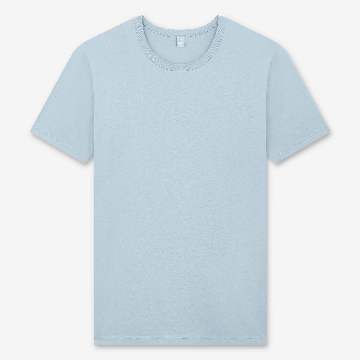 Bamboo Jersey T-shirt - Pastel Blue - M