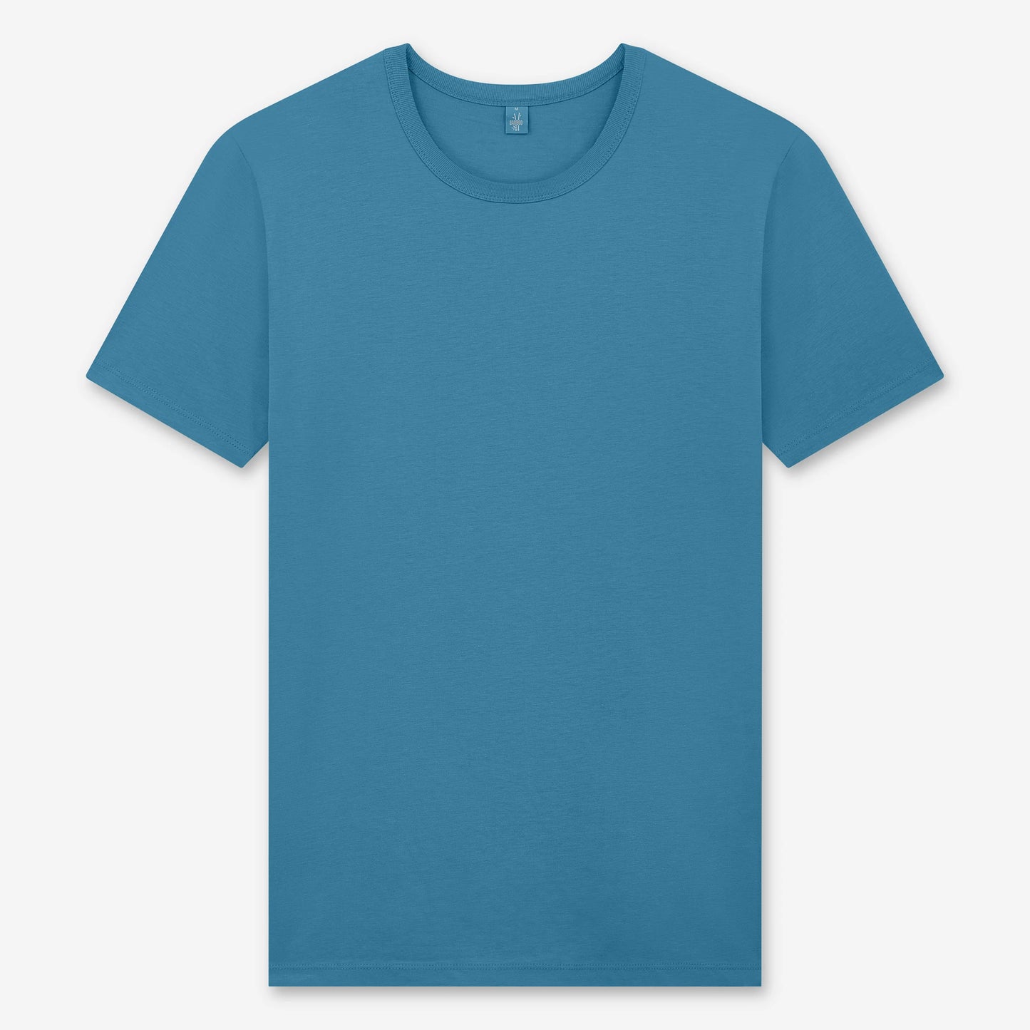 Bamboo Jersey T-shirt - Petrol Blue - L