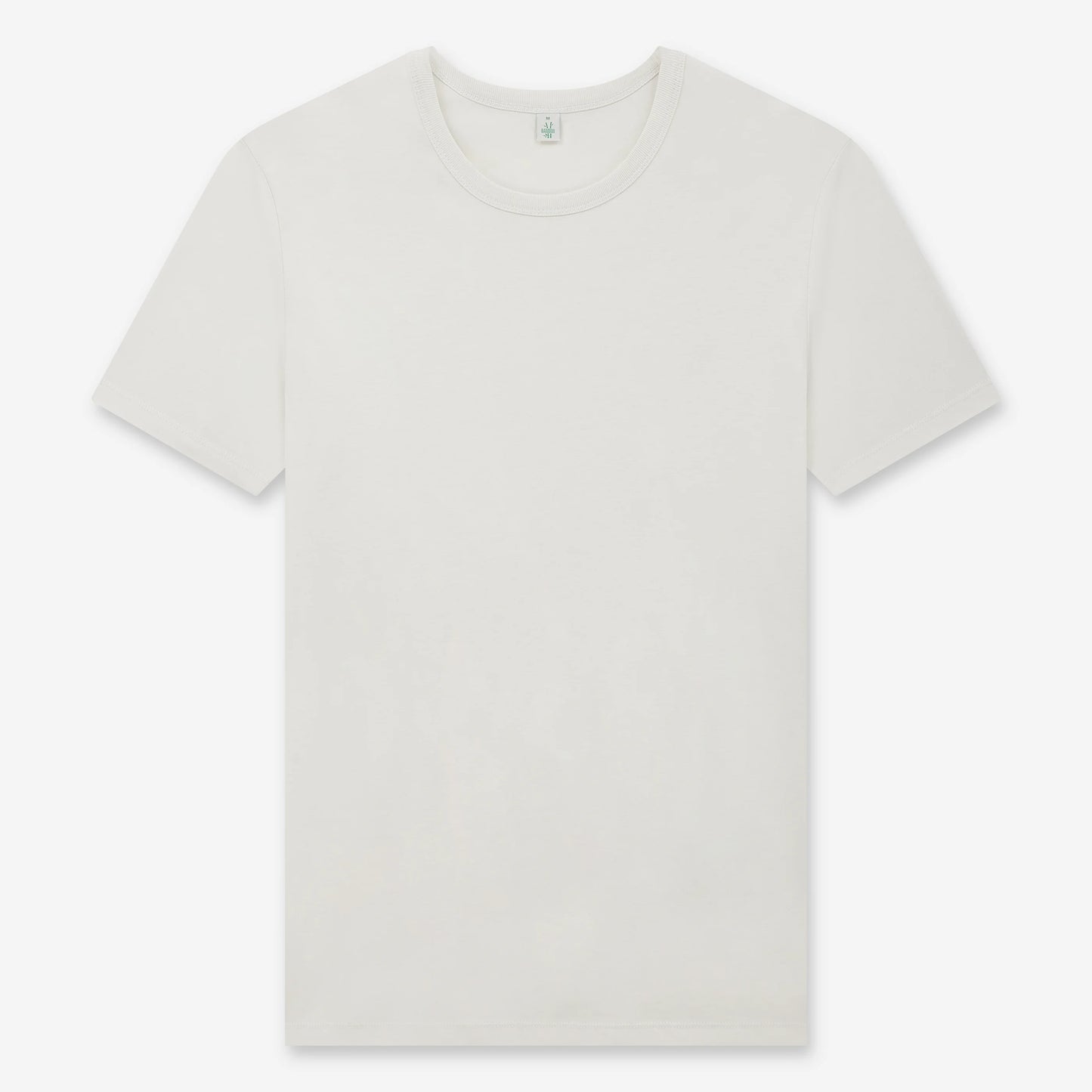 Bamboo Jersey T-shirt - Warm White - XL