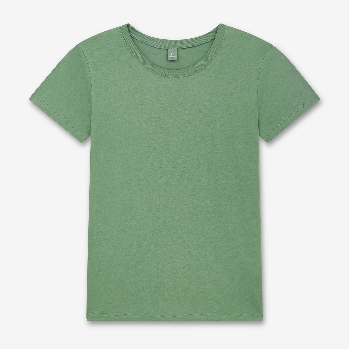 Women's Fit Bamboo Jersey T-shirt - Bamboo Green - L