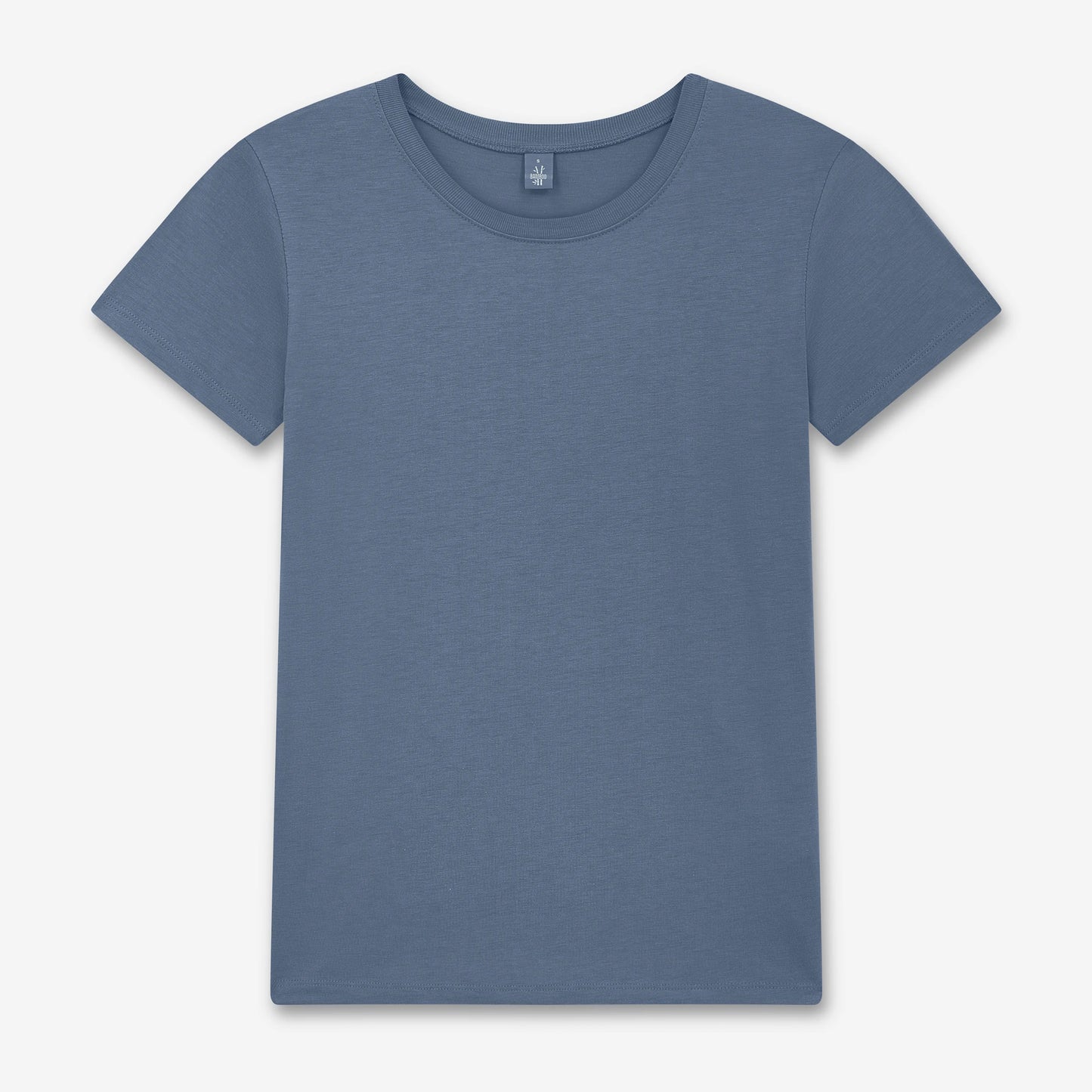 Women's Fit Bamboo Jersey T-shirt - Charcoal Grey - XS