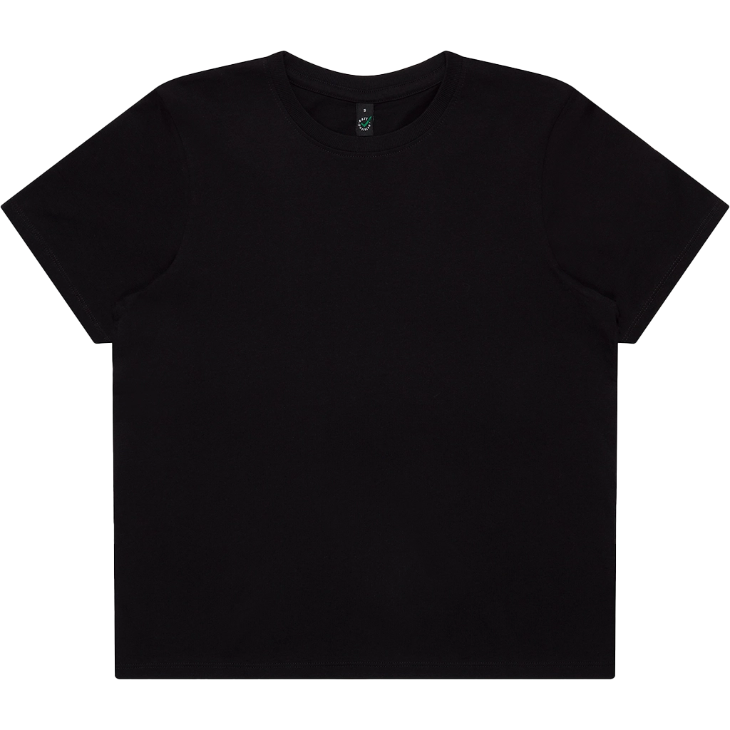 Earth Positive Women's Premium Jersey T-shirt - Black - L