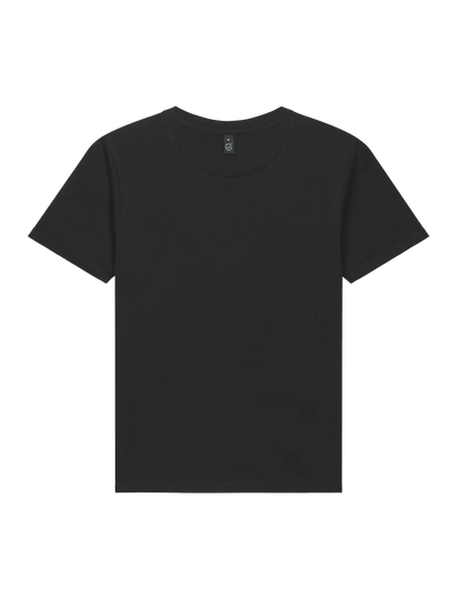 EP002-BL4 - Women's Premium Jersey T-shirt - Black
