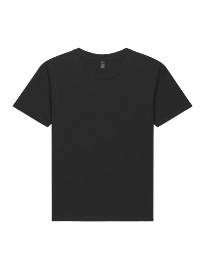 EP002-BL5 - Women's Premium Jersey T-shirt - Black
