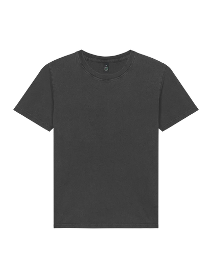 EP002-SBL4 - Women's Premium Jersey T-shirt - Stone Washed Black