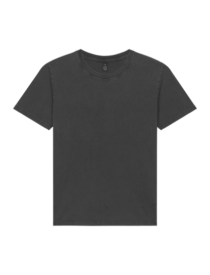EP002-SBL4 - Women's Premium Jersey T-shirt - Stone Washed Black