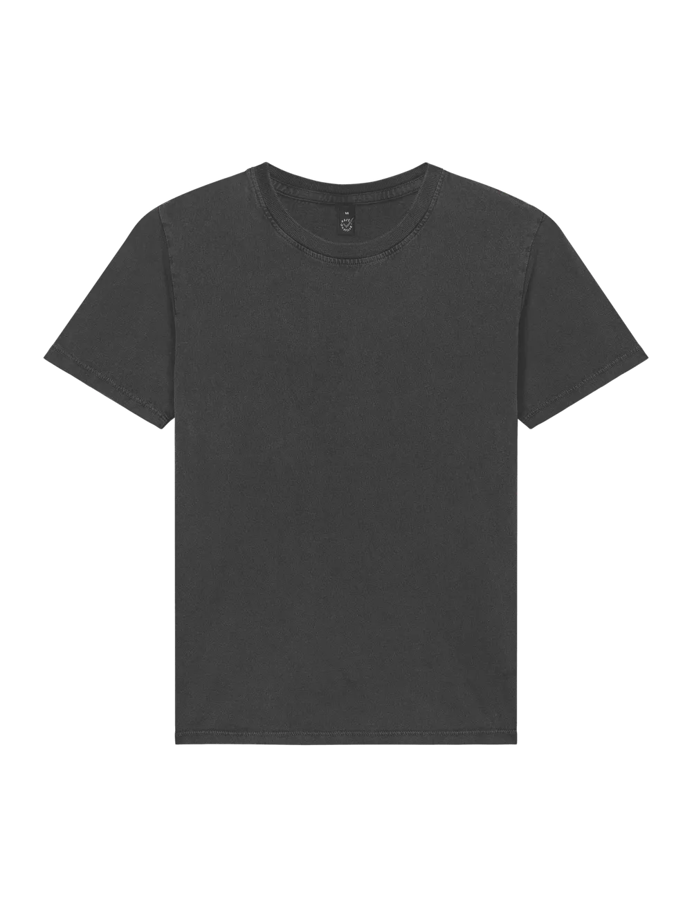 EP002-SBL1 - Women's Premium Jersey T-shirt - Stone Washed Black