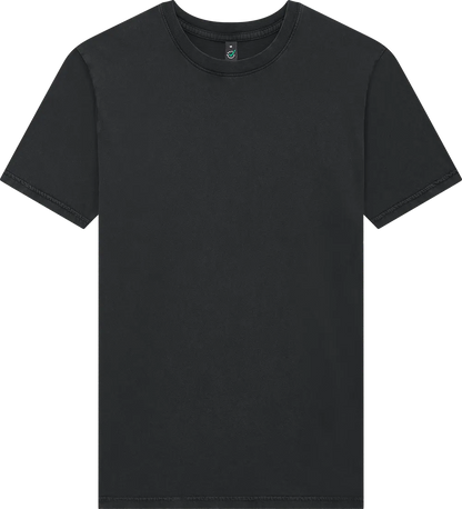 EP01-SBL4 - Jersey T-shirt - Stone Washed Black