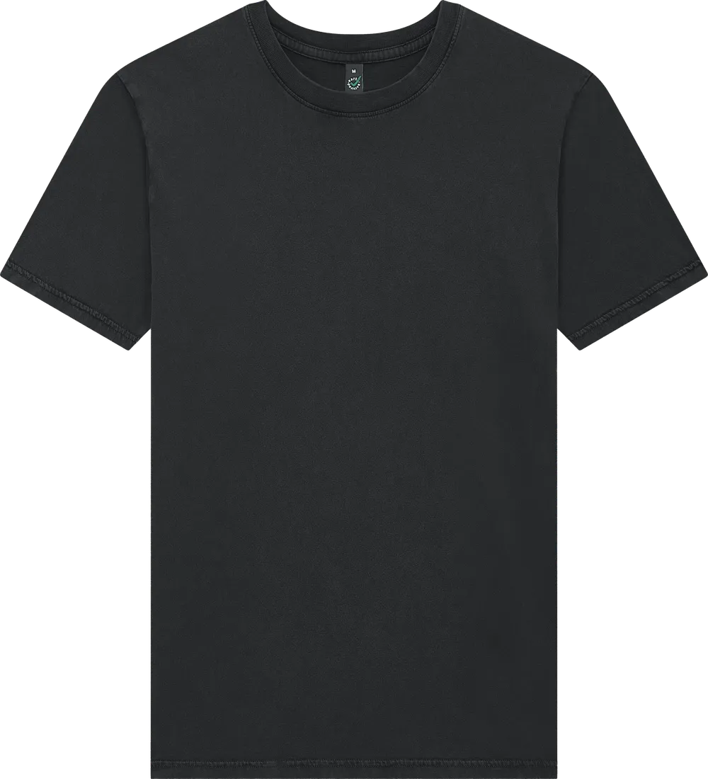EP01-SBL4 - Jersey T-shirt - Stone Washed Black