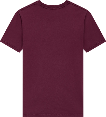 EP01-SBU4 - Jersey T-shirt - Stone Washed Burgundy