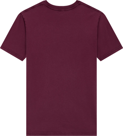 EP01-SBU2 - Jersey T-shirt - Stone Washed Burgundy