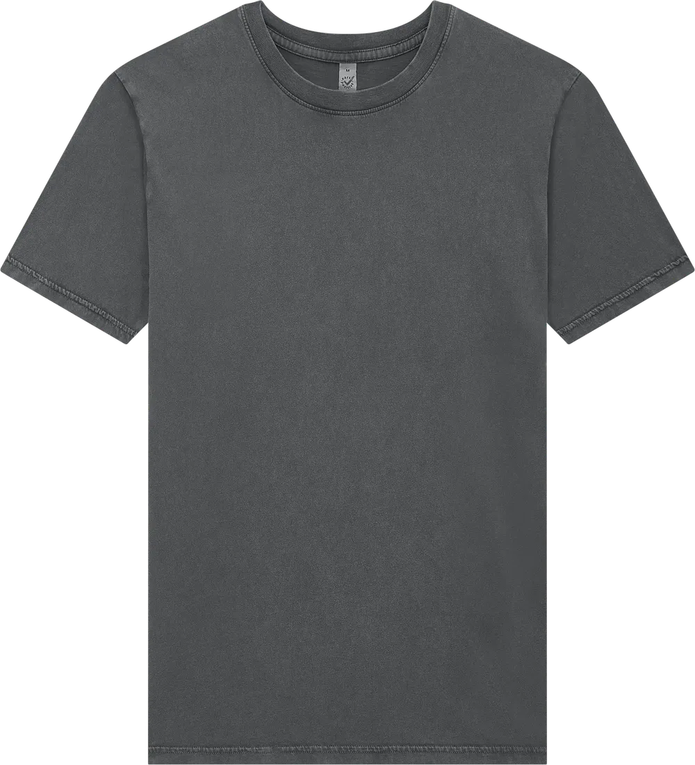 EP01-SGY4 - Jersey T-shirt - Stone Washed Grey