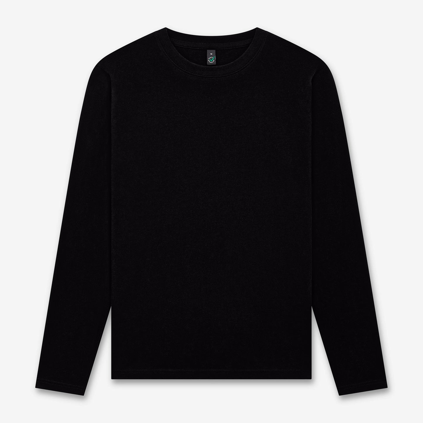 Earth Positive Long Sleeve T-shirt - Black - S
