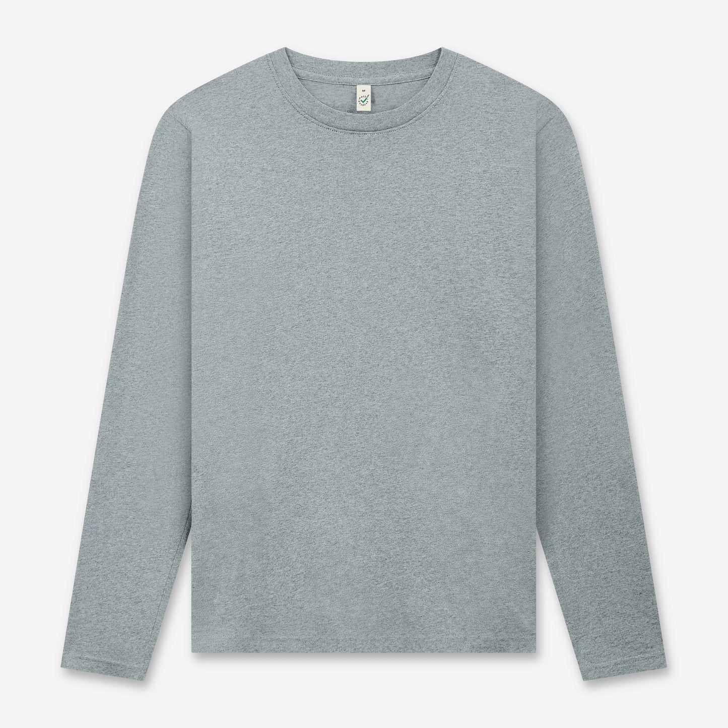Earth Positive Long Sleeve T-shirt - Light Heather - S