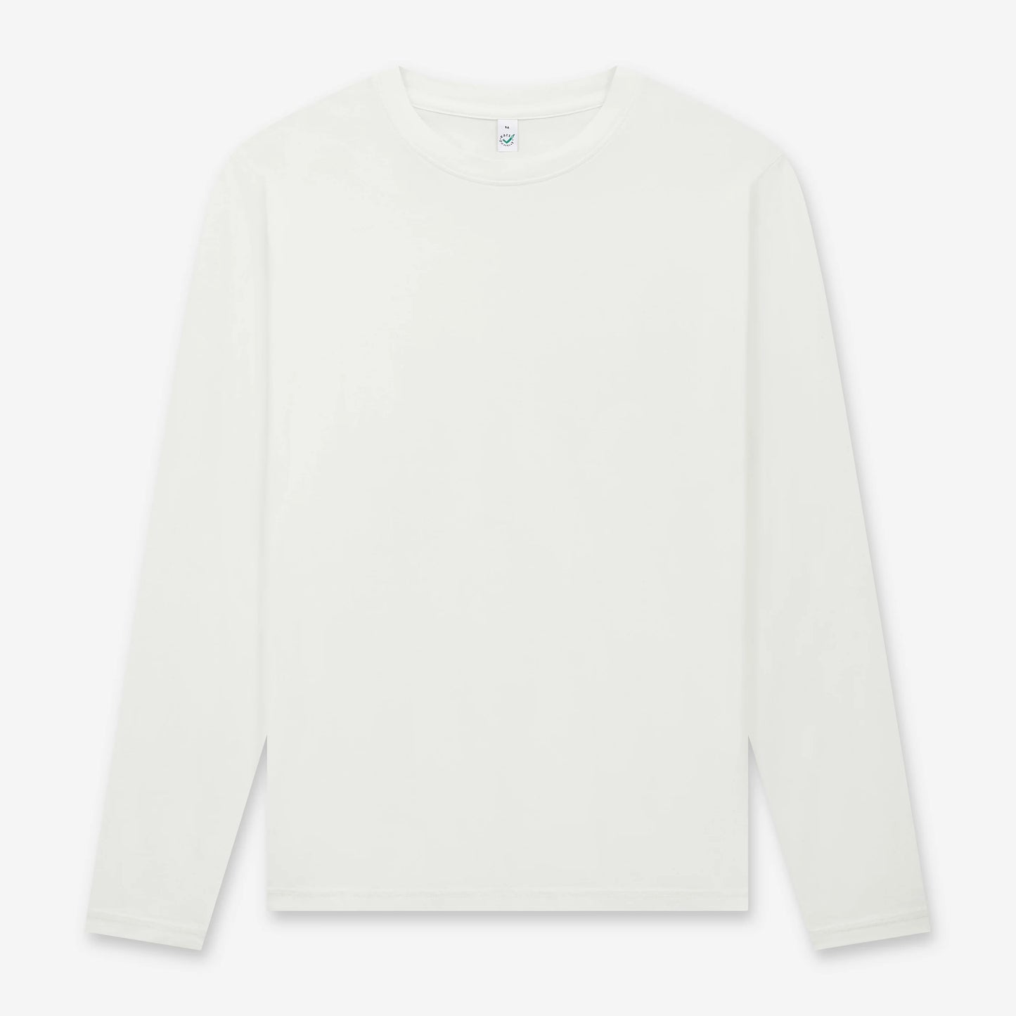 Earth Positive Long Sleeve T-shirt - Stone Washed White - M