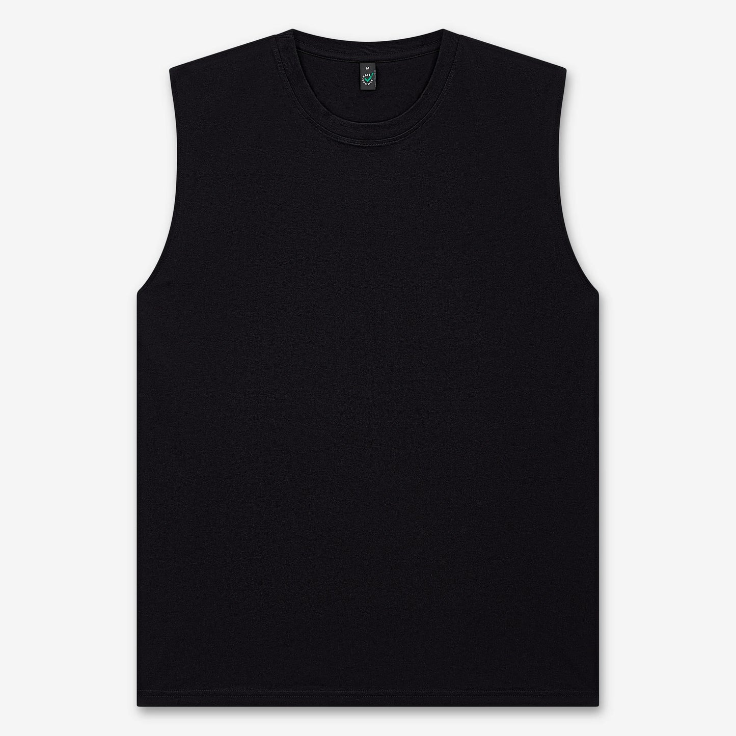 Earth Positive Sleeveless T-shirt - Black - XS