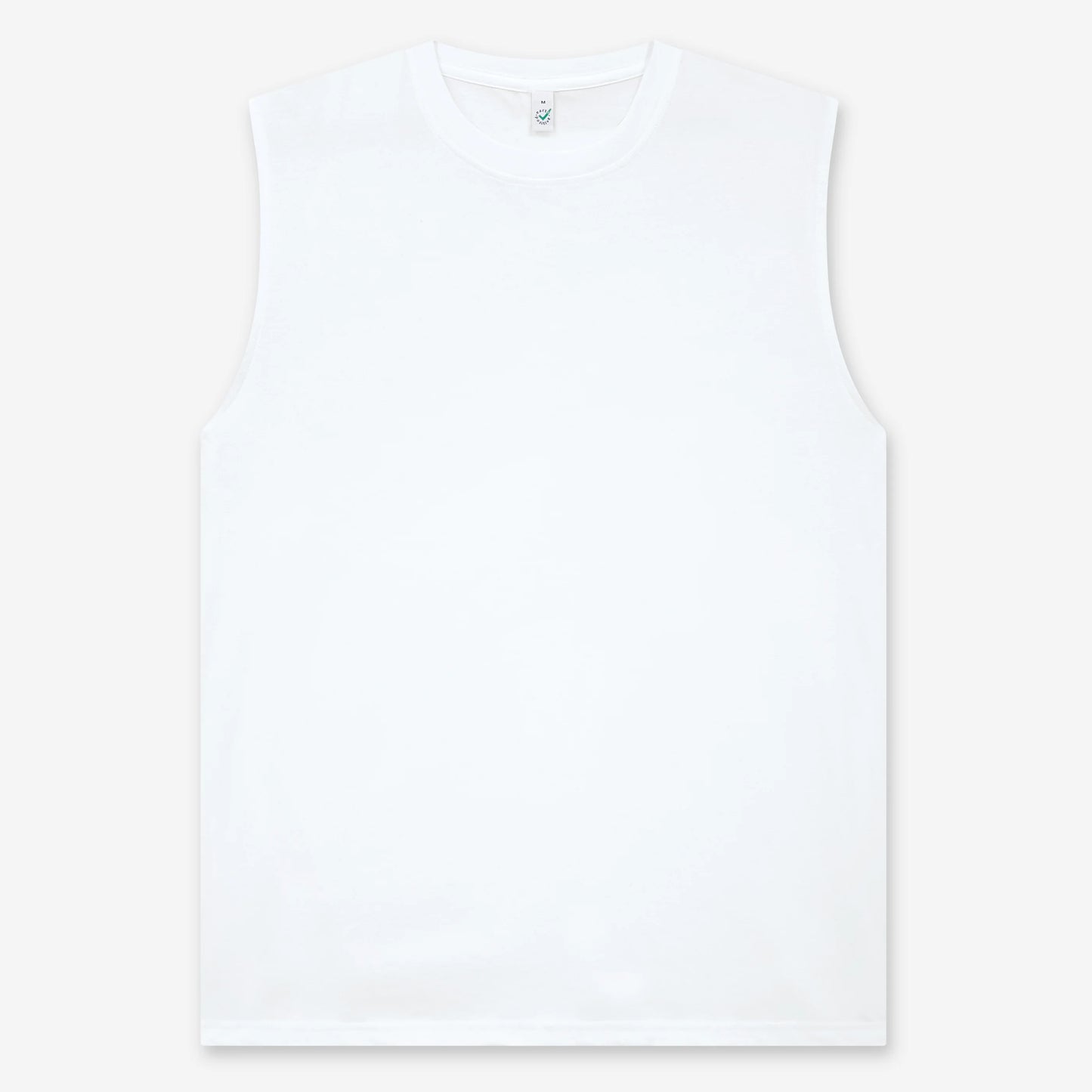 Earth Positive Sleeveless T-shirt - White - XS