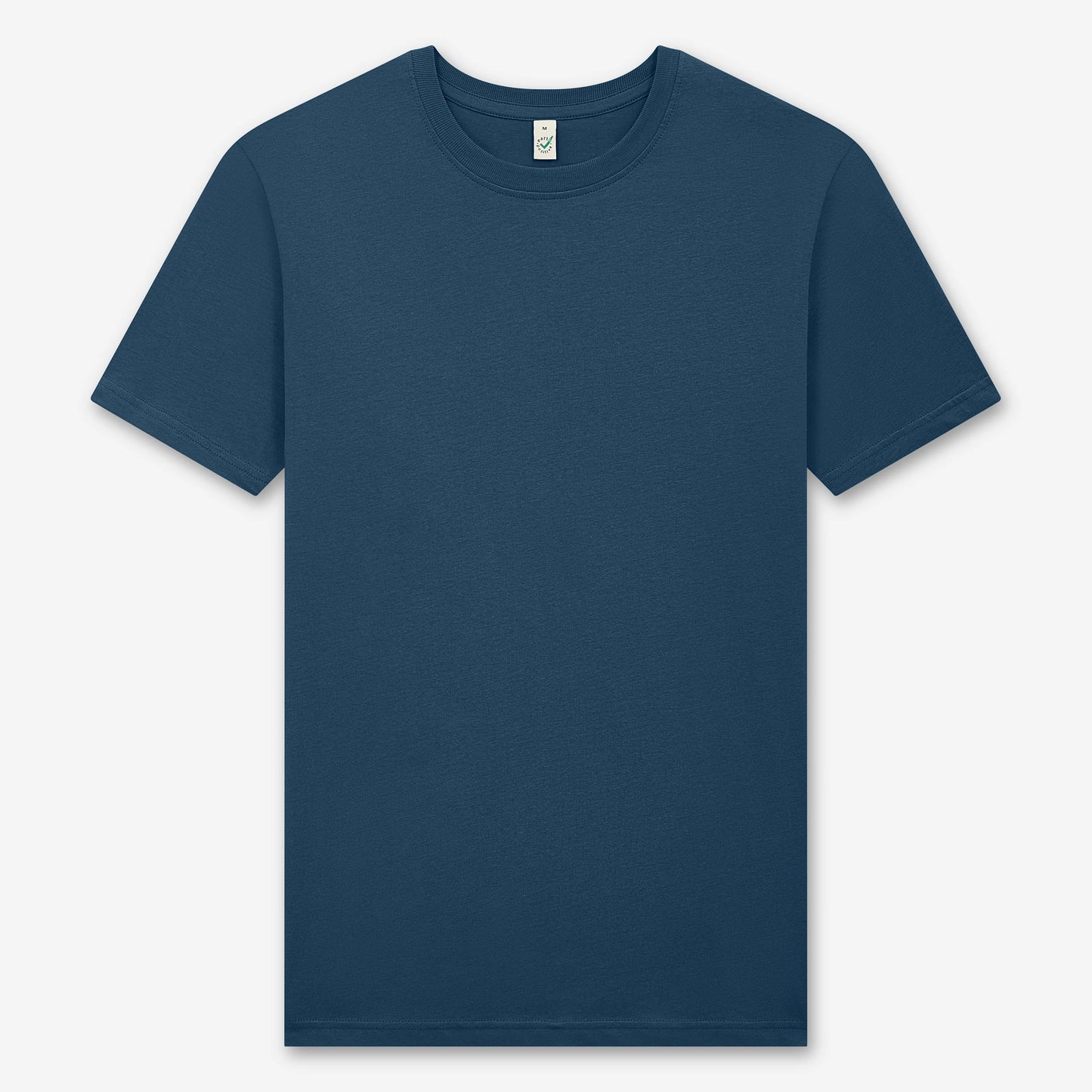 Earth Positive Jersey T-shirt - Denim Blue - 2XL