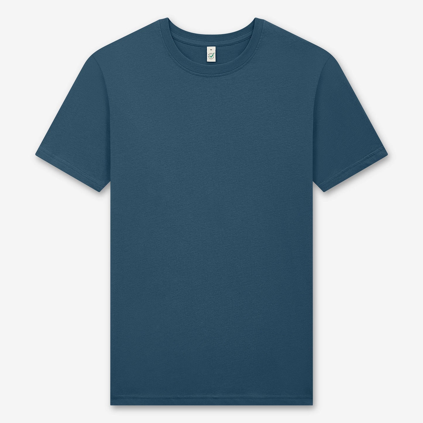 Earth Positive Jersey T-shirt - Stone Washed Denim - XS