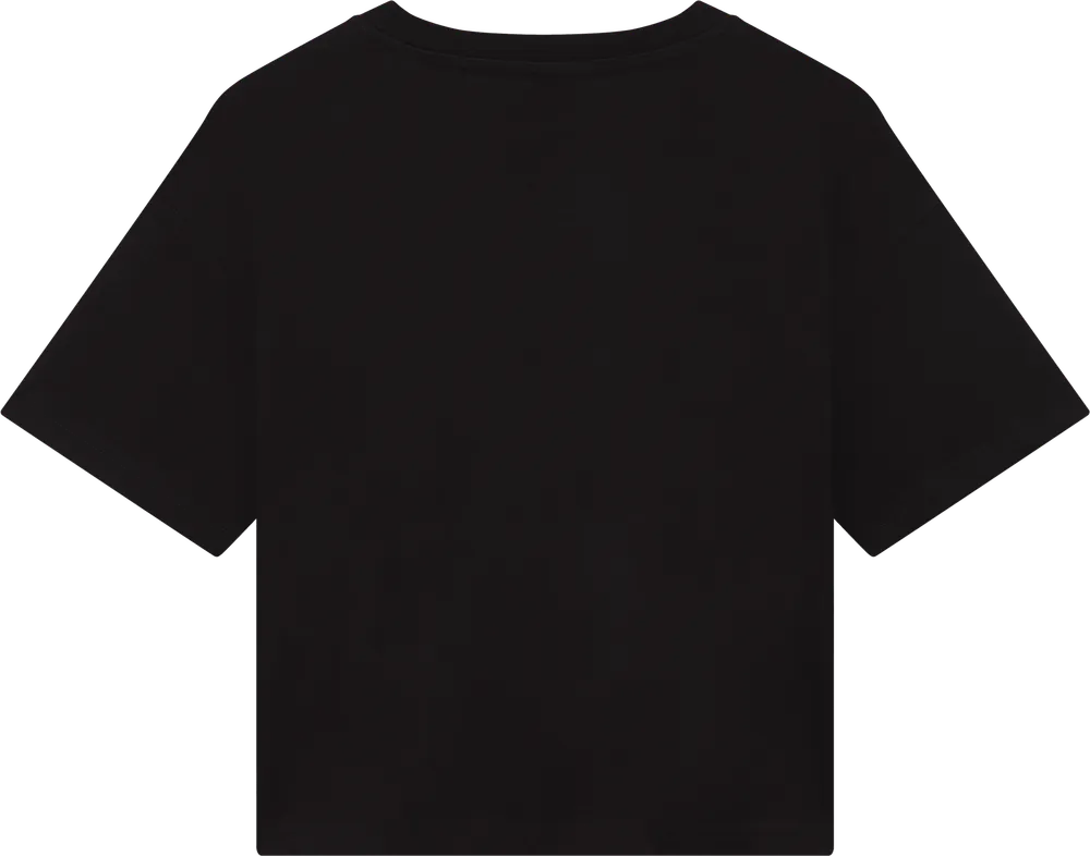 EP026-BL2 - Women's Premium Boxy T-shirt - Black