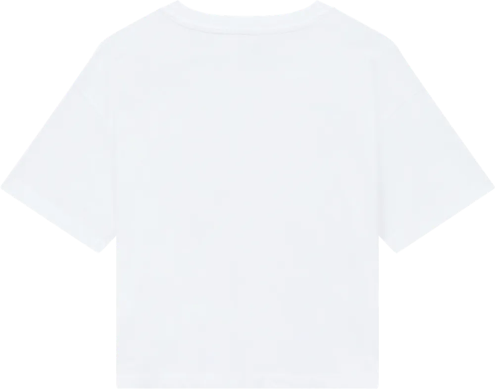 EP026-WH2 - Women's Premium Boxy T-shirt - White