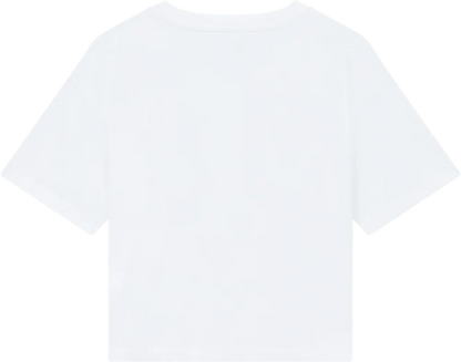 EP026-WH1 - Women's Premium Boxy T-shirt - White