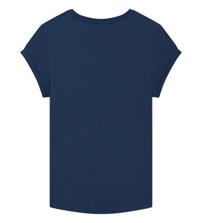 EP16-FRNA0 - Women's Rolled Sleeve T-shirt - French Navy