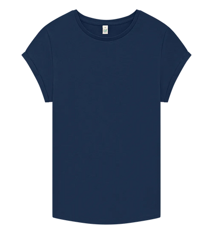 EP16-FRNA4 - Women's Rolled Sleeve T-shirt - French Navy