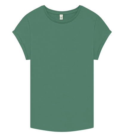 EP16-SAG1 - Women's Rolled Sleeve T-shirt - Sage Green